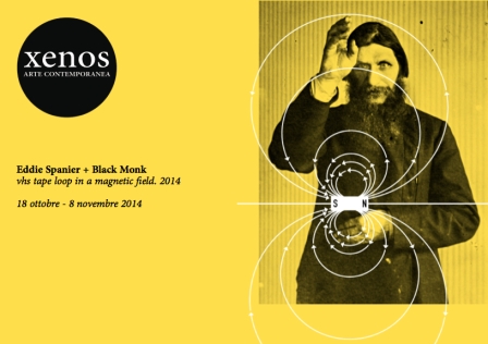 Eddie Spanier + Black Monk – VHS tape loop in a magnetic field